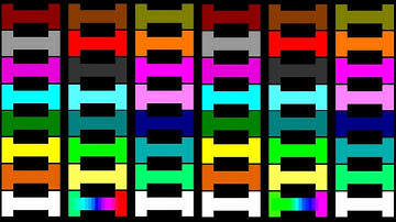 Shutter Crush 26 Colors Worms Survival Race in Algodoo