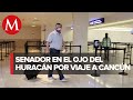 Ted Cruz regresa a EU tras críticas por viajar a Cancún