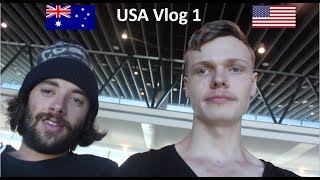 Australian go to USA (Vlog 1)