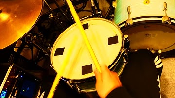 【 ONE TAKE 】Drum Track Funk  Beat 【 10 minutes 】【 BPM 100 】【Drum Loop】