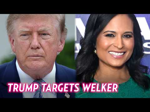 Trump Targets Kristen Welker Over 'Meet the Press' Comments