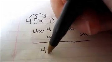 Algebra 1 Basics Solving Equations Part 2