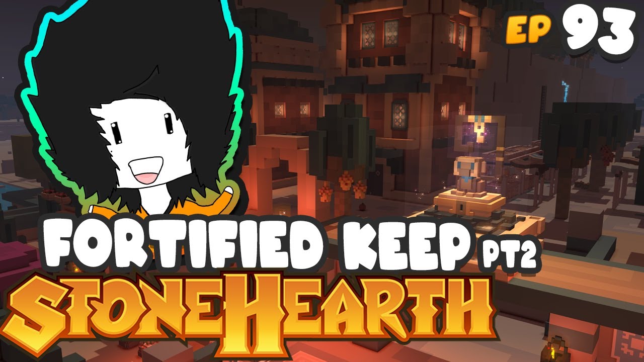 Stonehearth Telada - Building A Fortified Keep Part 2 - Ep 93