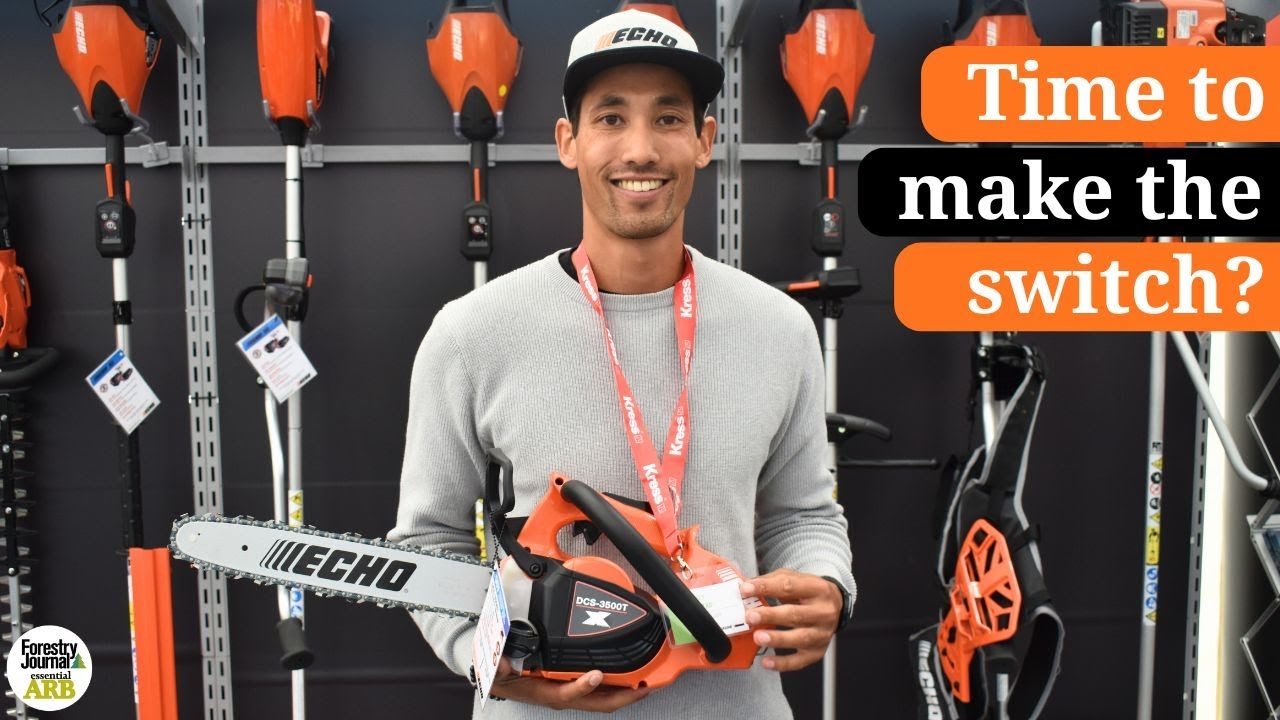 Первый взгляд на новую бензопилу Echo 3500T с верхней рукояткой