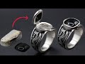 How compartment ring are made  handmade unique jewelry