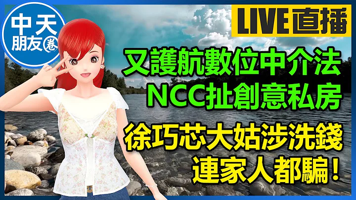 【中天朋友圈｜高雄林小姐】又护航数位中介法 ！NCC扯创意私房｜徐巧芯大姑涉洗钱，连家人都骗！ 🍓20240413@CtiTv @KHMissLin - 天天要闻