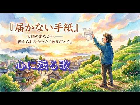 届かない手紙　～伝えられなかった「ありがとう」～　【心に残る歌】　オリジナル曲　#泣ける歌 #昭和歌謡 #昭和演歌 #懐メロ #シニアの生き方 #夫婦愛 #哀愁 #オリジナル演歌
