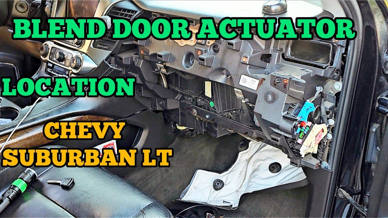 Chevy Where Is The Blend Door Actuator Located