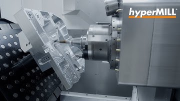 hyperMILL 5-axis Machining: Semiconductor Manufacturing Equipment - Housing | DMG | ASML | KSC