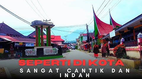 Kaget !!! Kampung Yang Suasananya di Perkotaan | Pedesaan Sumatera Barat