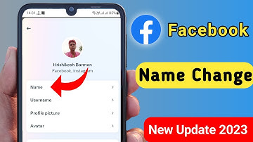 Facebook Name Change 2023 : Step by Step Guide How to Change Facebook Name