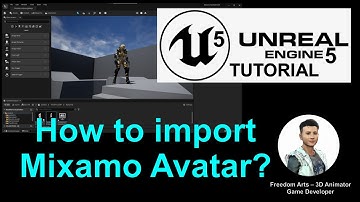 Mixamo Avatar to Unreal Engine - Unreal Engine 5 Tutorial