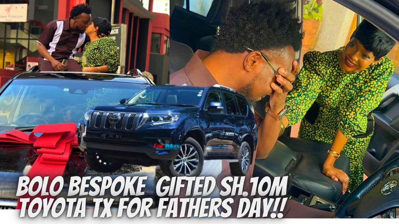 Ms Mueni Surprises Her Husband Bolo Bespoke With A Brand New Sh.10 Million Toyota Land Cruiser