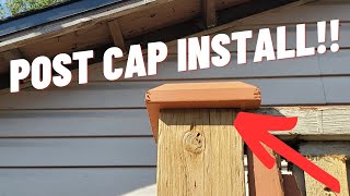 #QTOW# Install fence post caps