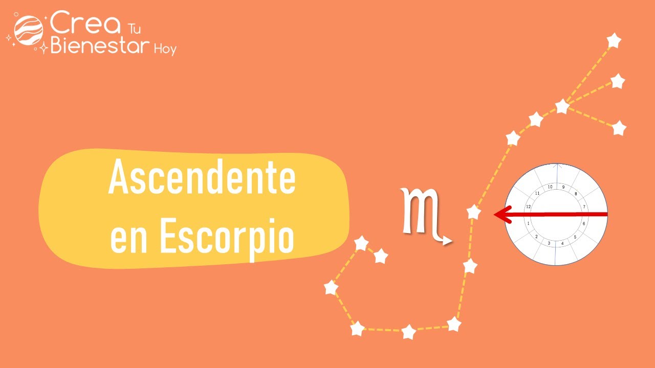 ¿Que representa el ascendente o casa 1 en Escorpio en mi carta natal o ...