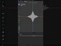 Simple Blender Object (Gemini Logo) Tutorial #shorts #blendertutorial #blender #blender3d #gemini