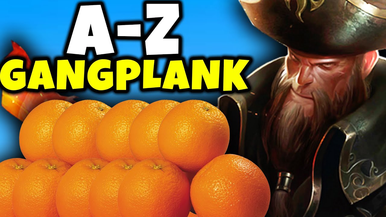 CORONADAN KORUNMAK İÇİN PORTAKAL YİYEN ŞAMPİYON | Gangplank Rehber LoL | A'dan Z'ye #33 #evdekal