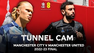 Tunnel Cam At Wembley As Manchester City Are Crowned Emirates FA Cup Winners! | Tunnel Cam | EE