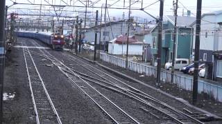 20150302 1ㇾ寝台特急北斗星 ED79-13(函)+24系12B