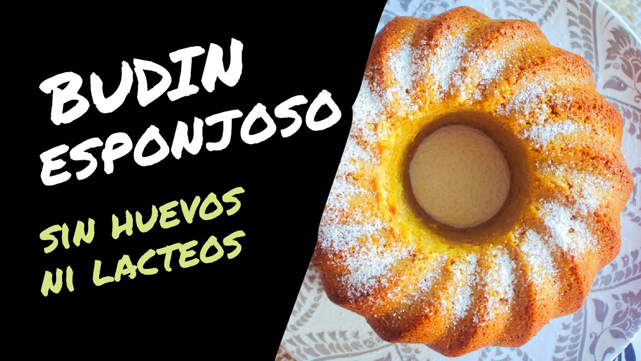 Hola Vegan - Budin SIN HUEVOS, SIN LACTEOS, Vegano, esponjosísimo y delicioso!