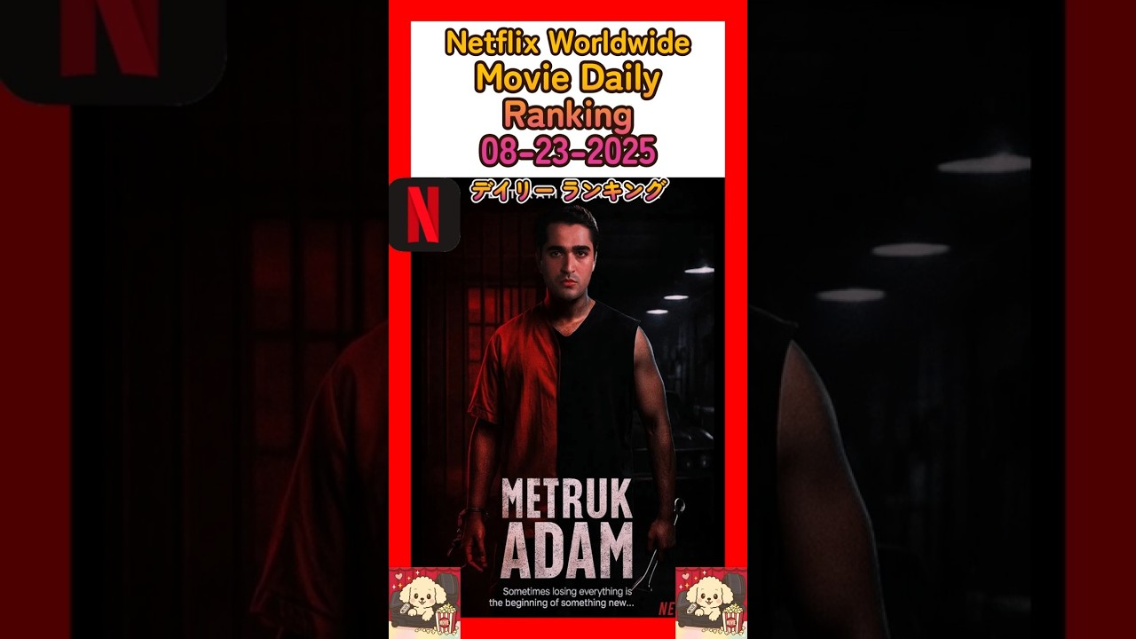 Netflix Worldwide Movie Daily Ranking – August 23, 2025 