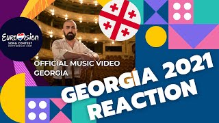 GEORGIA Eurovision 2021 Reaction | Tornike Kipiani - You