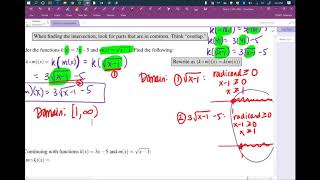 Function Composition: Polynomial and radical functions