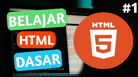 BELAJAR HTML DASAR UNTUK PEMULA || Paragraf