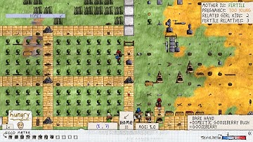 Love Merrow - Lots of babies and trees - One Hour One Life (OHOL) gameplay - No commentary