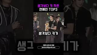 생각보다 키 작은 연예인 TOP3 #스키즈 #권은비 #김혜윤