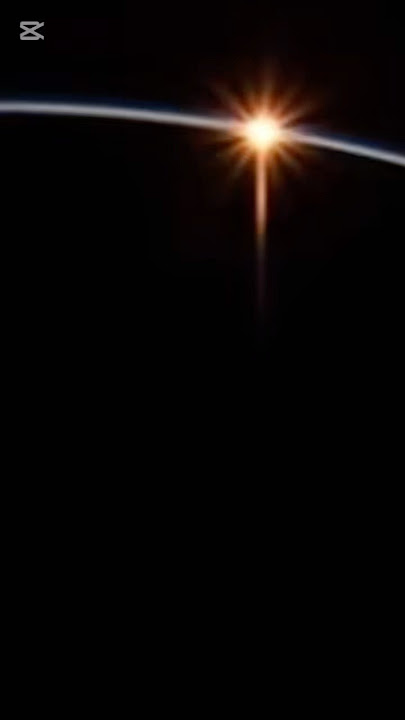 SUNRISE IN SPACE #sunrise #earth #space