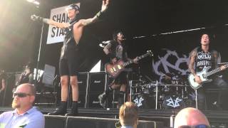 Black Veil Brides "Faithless" Vans Warped Tour, Camden NJ 7-10-15