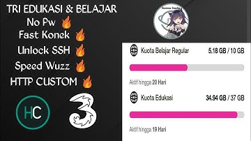 Config Tri Edukasi & Belajar Unlock SSH ( HTTP CUSTOM )