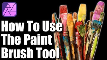 How to Use the Paint Brush/Mixer Tool - Affinity Photo 2