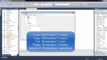 How to make Advanced Notepad in VB.NET HD