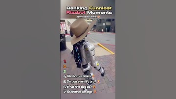 Ranking funniest Rizzbot moments 😆 #robot #funny