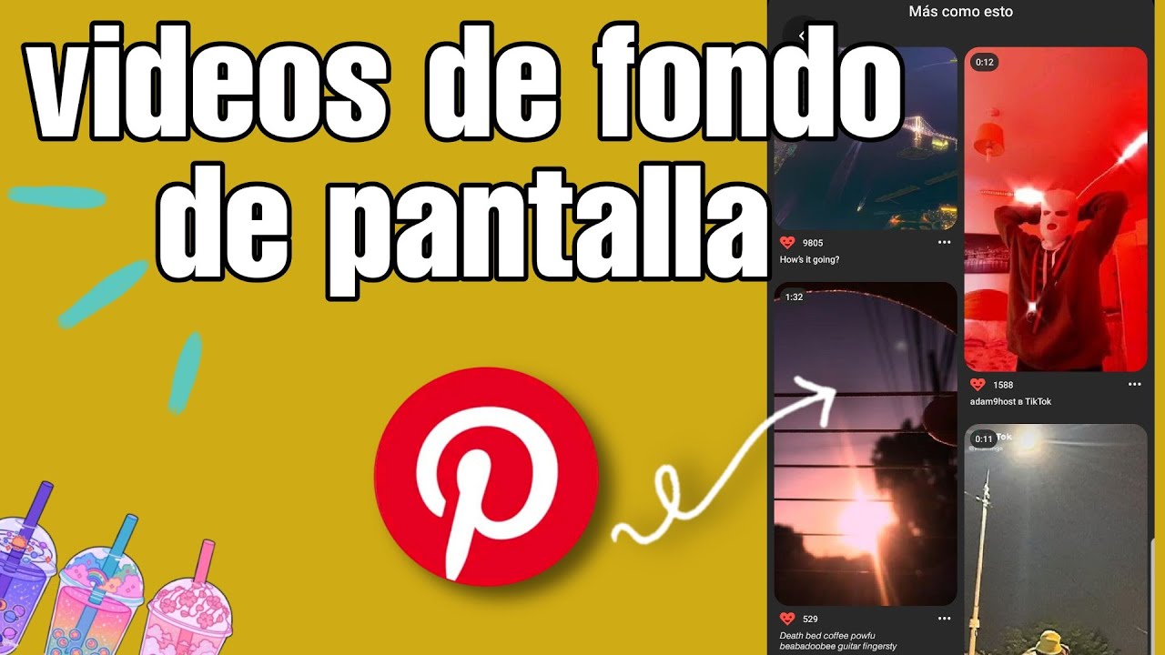 como poner un VIDEO de PINTEREST como *FONDO DE PANTALLA*| FONDOS DE  PANTALLA EN MOVIENTO 😮 - thptnganamst.edu.vn