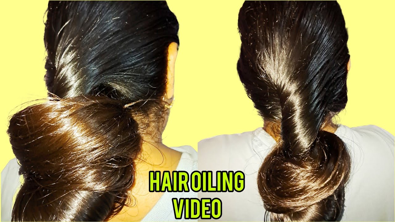 Longhair Oiling Video ! DVDHAIRPLAY !  Longhair Queen 
