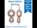 Brick Stitch Earrings with Kate