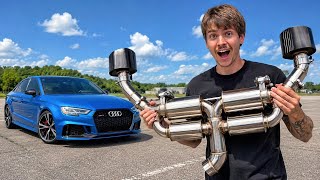 This exhaust turned my RS3 into an R8