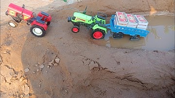 Diy Tractor stuck in mud mini science project ll part 10 tractor Video ll @ mini tractor stuck