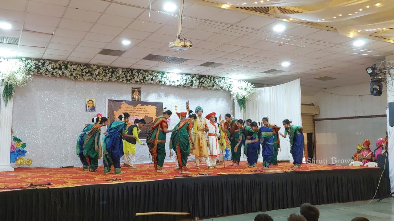 St. Arnold's High School | Marathi Bhasha Diwas | Dance Performance  Mazya Marathi Maticha Song.