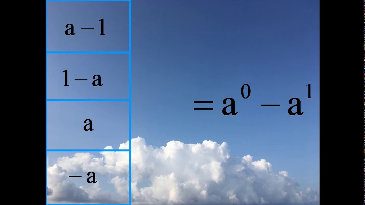 A   a      a  1  1  a  a   a  Powers exponents middle school math traps