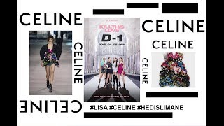 Lisa Wear Celine By Hedi Slimane Kill This Love Poster
