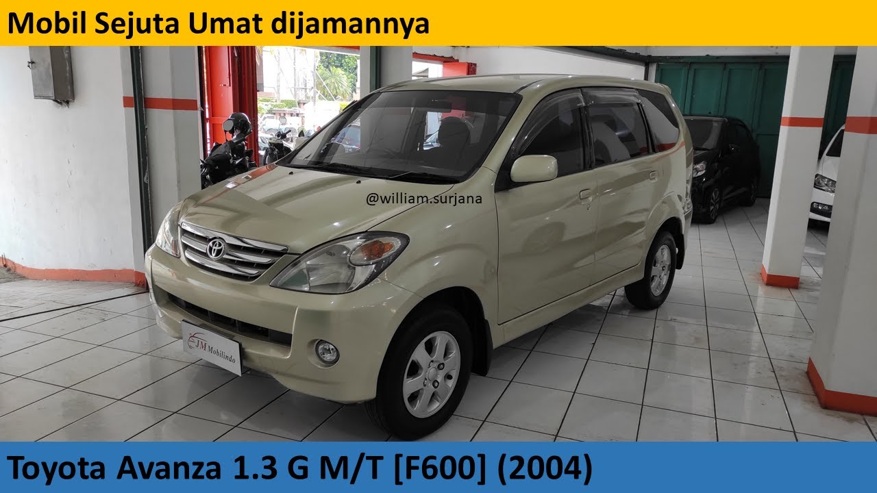 Toyota Avanza 1.3 G M/T [F600] (2004) review - Indonesia