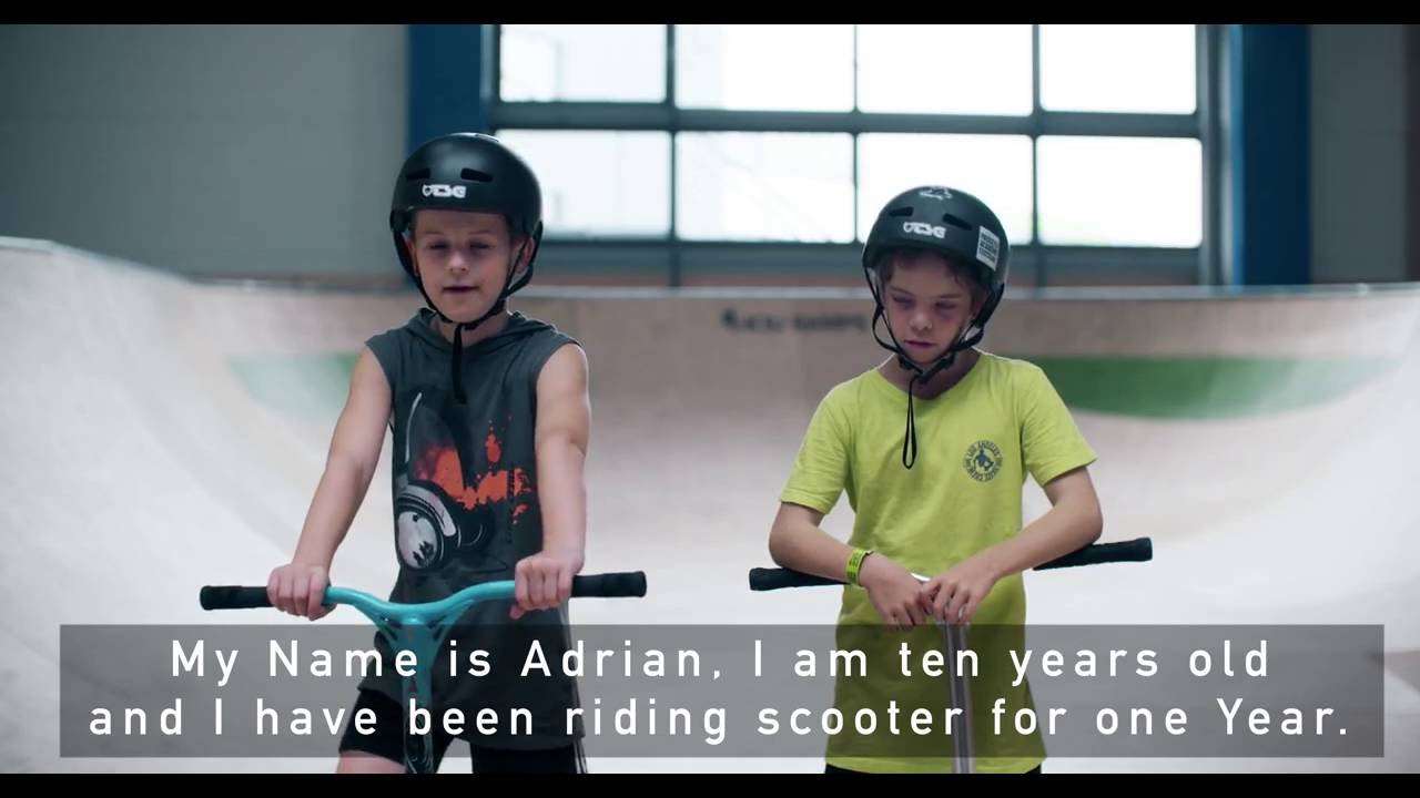 Stunt Scooter in der Freestyle Academy Stuttgart 3 YouTube