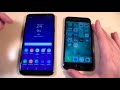 Samsung Galaxy A6+ Plus vs iPhone 7