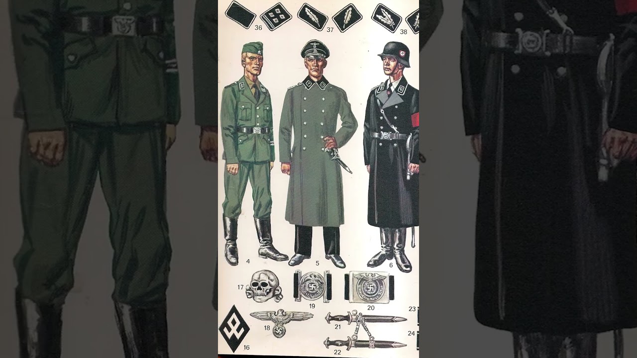 Le Uniformi Tedesche della Seconda Guerra Mondiale sono State Realizzate da Hugo  Boss? #shorts - YouTube