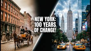 How New York City Changed in 100 Year - From 1900 to 2000''