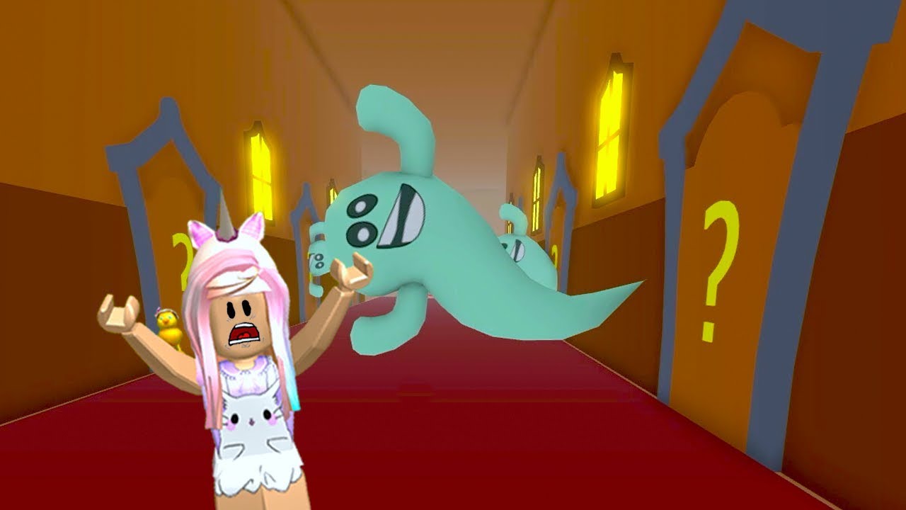 Roblox Escape The Haunted Mansion Obby Youtube - kawaii kunicorn roblox name